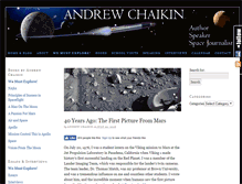 Tablet Screenshot of andrewchaikin.com